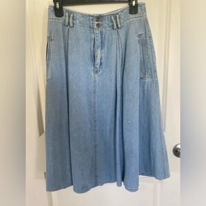 Women’s denim skirt